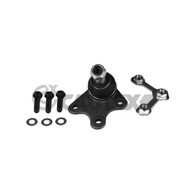 Rotule de suspension avant gauche CAUTEX 755043