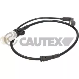 Contact d'avertissement, usure des plaquettes de frein CAUTEX 755084