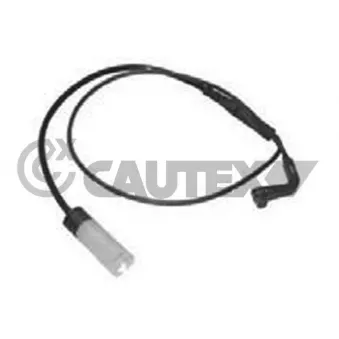 Contact d'avertissement, usure des plaquettes de frein CAUTEX 755086