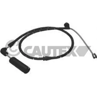 Contact d'avertissement, usure des plaquettes de frein CAUTEX 755093