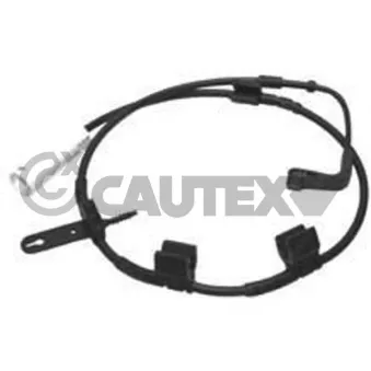 Contact d'avertissement, usure des plaquettes de frein CAUTEX 755095