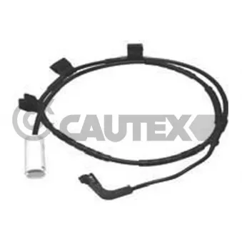 Contact d'avertissement, usure des plaquettes de frein CAUTEX 755096
