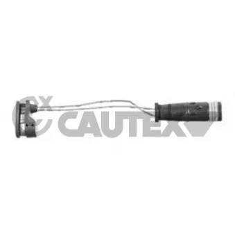 Contact d'avertissement, usure des plaquettes de frein CAUTEX 755097