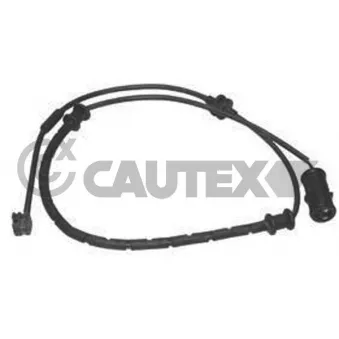 Contact d'avertissement, usure des plaquettes de frein CAUTEX 755101