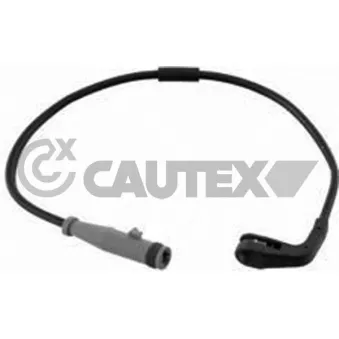 Contact d'avertissement, usure des plaquettes de frein CAUTEX 755102