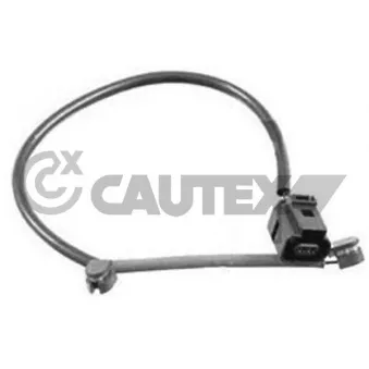 Contact d'avertissement, usure des plaquettes de frein CAUTEX 755103