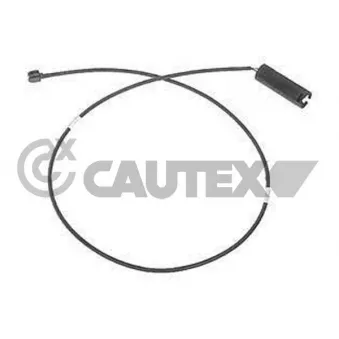 Contact d'avertissement, usure des plaquettes de frein CAUTEX 755106