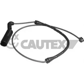 Contact d'avertissement, usure des plaquettes de frein CAUTEX 755107