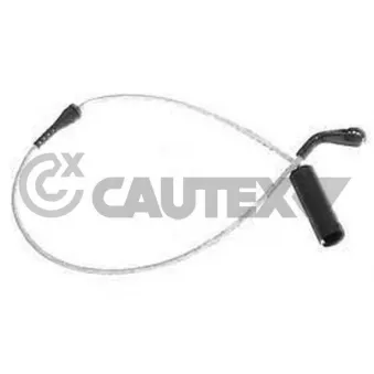 Contact d'avertissement, usure des plaquettes de frein CAUTEX 755108