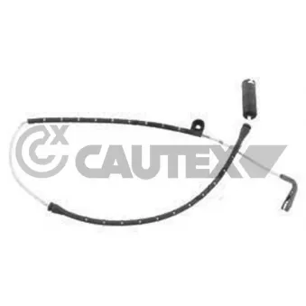 Contact d'avertissement, usure des plaquettes de frein CAUTEX 755109