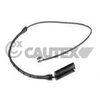Contact d'avertissement, usure des plaquettes de frein CAUTEX 755110