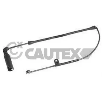 Contact d'avertissement, usure des plaquettes de frein CAUTEX 755111