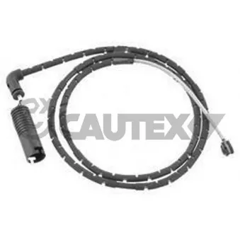 Contact d'avertissement, usure des plaquettes de frein CAUTEX 755116