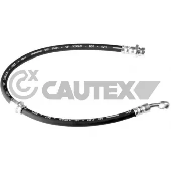 Flexible de frein avant droit CAUTEX 756071