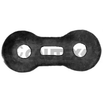 Suspension, échappement CAUTEX 756680