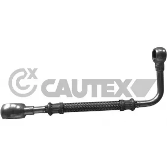 Conduite d'huile, compresseur CAUTEX 757065