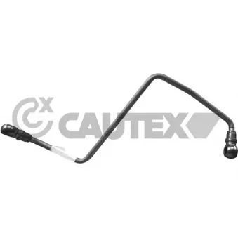 Conduite d'huile, compresseur CAUTEX 757079