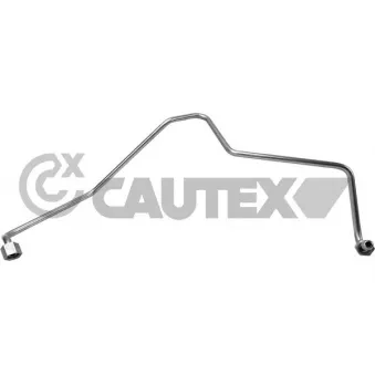 Conduite d'huile, compresseur CAUTEX 757081