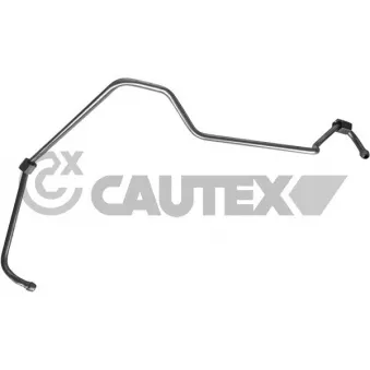 Conduite d'huile, compresseur CAUTEX 757084