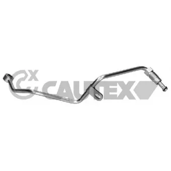Conduite d'huile, compresseur CAUTEX 757090