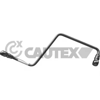 Conduite d'huile, compresseur CAUTEX 757096