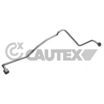 Conduite d'huile, compresseur CAUTEX 757097