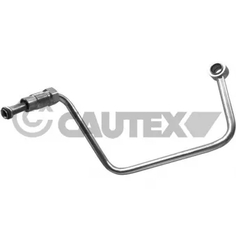 Conduite d'huile, compresseur CAUTEX 757100