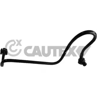 Tuyau de dépression, servofrein CAUTEX 757157