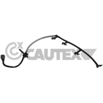 Tuyau, carburant de fuite CAUTEX 757166