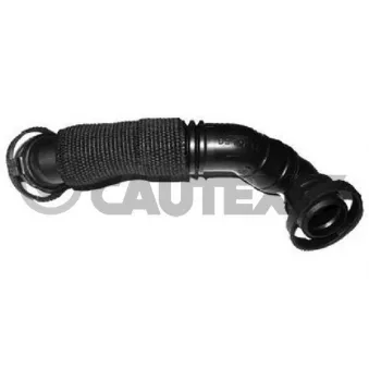 Tuyauterie, vanne EGR CAUTEX 757259