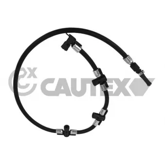 Tuyau, carburant de fuite CAUTEX 757296
