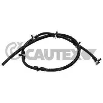 Tuyau, carburant de fuite CAUTEX 757305