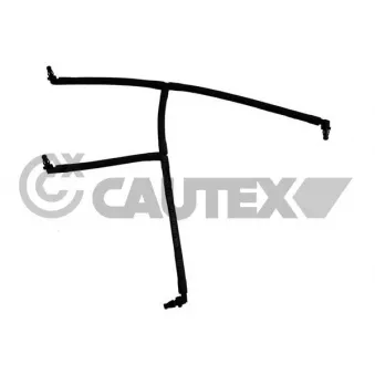 Tuyau, carburant de fuite CAUTEX 757313