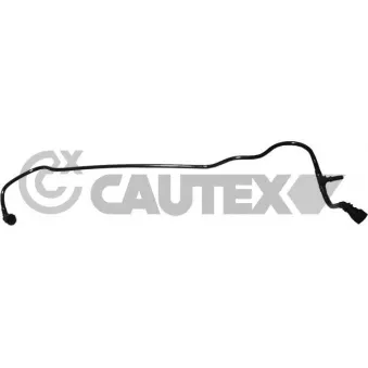 Tuyauterie de carburant CAUTEX 757409