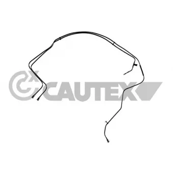Tuyauterie de carburant CAUTEX 757414