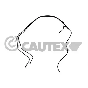 Tuyauterie de carburant CAUTEX 757415
