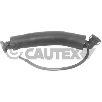 Tuyau, ventilation de carter-moteur CAUTEX 757483