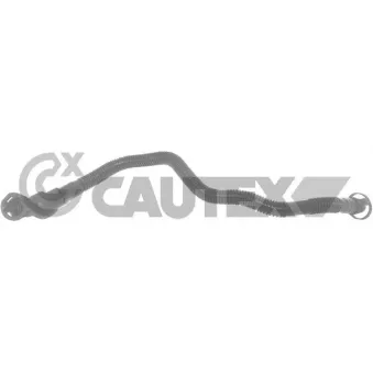 Tuyau, ventilation de carter-moteur CAUTEX 757490