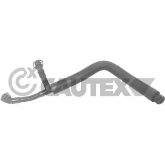 Tuyau, ventilation de carter-moteur CAUTEX 757494
