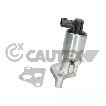 Vanne EGR, commande des gaz d'échappement CAUTEX 757562