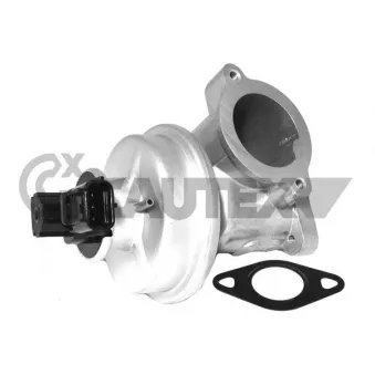 Vanne EGR, commande des gaz d'échappement CAUTEX 757570