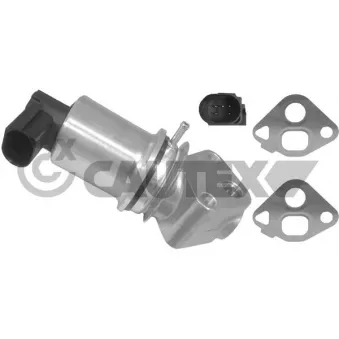 Vanne EGR, commande des gaz d'échappement CAUTEX 757572