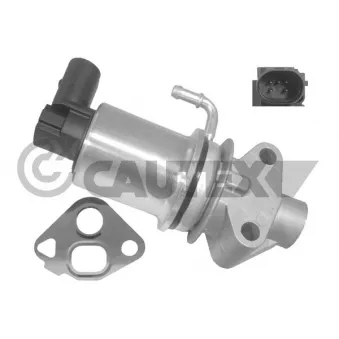 Vanne EGR, commande des gaz d'échappement CAUTEX 757574