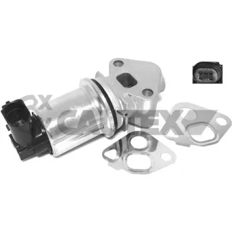 Vanne EGR, commande des gaz d'échappement CAUTEX 757576