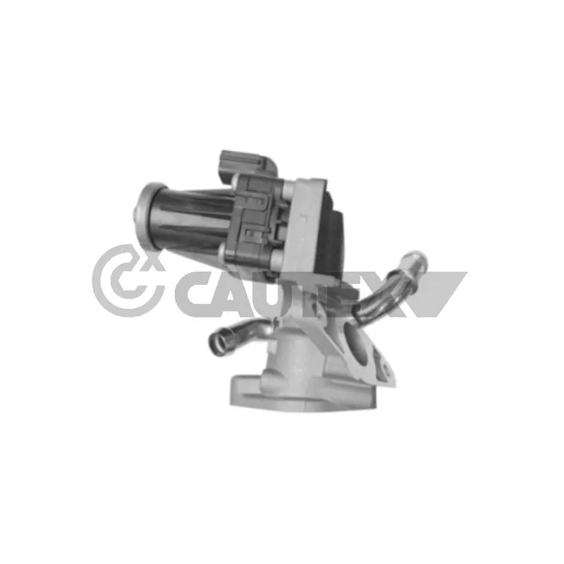 Vanne EGR, commande des gaz d'échappement CAUTEX 757603