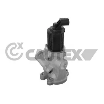 Vanne EGR, commande des gaz d'échappement CAUTEX 757633