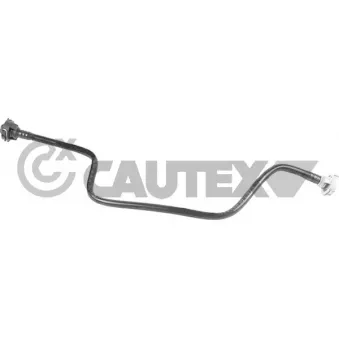 Durite de radiateur CAUTEX 757636