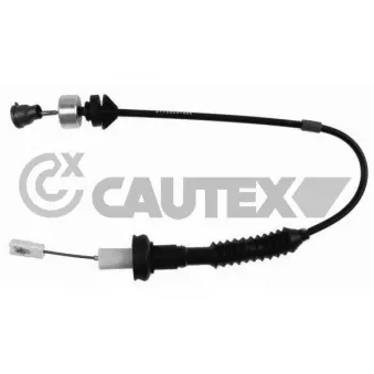 Tirette à câble, commande d'embrayage CAUTEX 760069