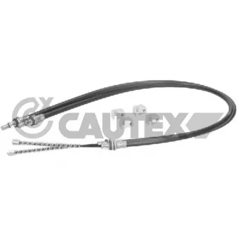 Tirette à câble, frein de stationnement CAUTEX 760073
