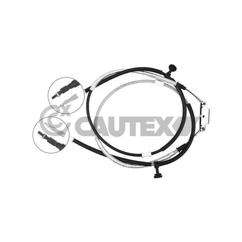 Tirette à câble, frein de stationnement CAUTEX 760094